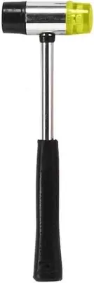 25Mm Dual Head Nylon Rubber Hammer Jewelers Metal Mallet,Multipurpose, Doublesid