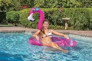 Poolmaster Swimming Pool Float Sling Water Chair, Flamingo, Pink