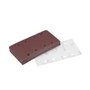 100-Grit 8-Holes Hook and Loop Sanding Sheet 7.3 x 3.6" Wet Dry Sandpaper 15pcs