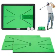 Golf Hitting Mat Golf Training Mat for Swing Path Feedback Detection Batting ...