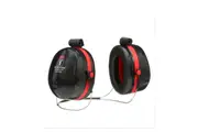 3M Peltor EarMuffs Class 5+ Neckband H10B/H540B (Black/Red)