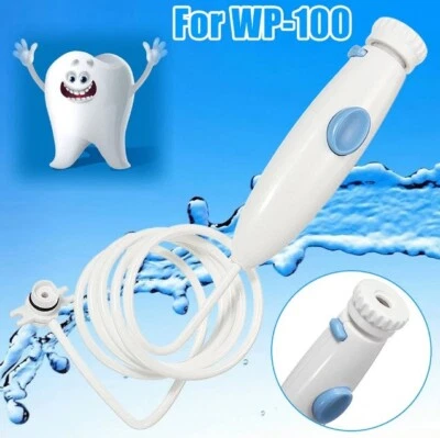 Cordless Water Flosser Dental Oral Irrigator Replacement Tube Hose Handle WP-100