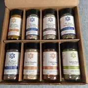 Savory Spice Eight Jar Set Garden Party 4 oz each with Recipe Cards SEE VARIETY
