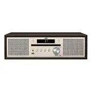 JVC Kenwood JVC NX-W30 Mini Component Bluetooth 4.2 EDR Wood Cabinet Walnut ONEB