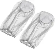 [SUPVOX] 2Pcs Outdoor Mesh Cap for Mosquito Prevention Breathable Fishing Net Hat Lightweight Sun Protection Beekeeping Hat for Men and Women Color Grey