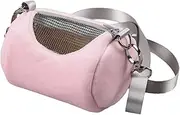 Small Animal Carrier Bag - Small Pet Carrier Bag | Pig Travel Carrier Bag | Warm Plush Hamster Bag Backpack, Cylinder Outgoing Travel Carrying Case for Lizard Bird Guinea Pig Squirrel Hedgeho