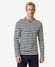 ARCTIC OCEAN LONG SLEEVE, Navy Stripe