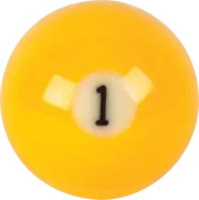 Individual Aramith #1 Premium Replacement Pool Ball - RBPM