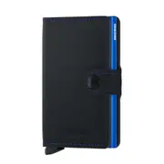 Secrid Miniwallet Matte Black & Blue