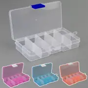 Pill Case Storage Box Jewelry Bead Case Organizer Container Compartments Plast ]