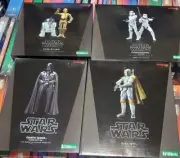 Star Wars Figure Kotobukiya ARTFX 1/10 Scale Set of 4 Box New