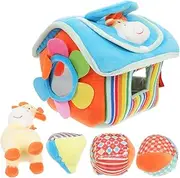 HOOTNEE 1 Set Soft Cloth Building Block Toys Children's Toys Toy Blocks Toys Sensory Activity Toy Finger Exercise Toy Plaything Sensory Toys Plush