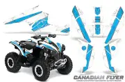 Can-Am Renegade Graphics Kit by CreatorX Decals Stickers CFLYER BLIW