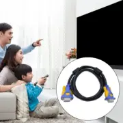 VGA to VGA Cable for High Resolution Display on Monitors and Projectors