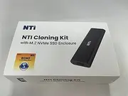 NTI Cloning Kit | 2024 Edition for M.2 NVMe SSD | Best for SSD Upgrades | Disk Cloning and Migration Software | Enclosure Case and Cable Included for M.2 NVMe SSD | Software via Download