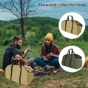 Firewood Carrier Waterproof Oxford Cloth Folding Log Carrier Wood Carrier Emcud