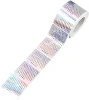 jojofuny 1Roll Adhesive Candle Jar Safety Decals of Warning Labels for Candle Making Easy to Apply Essential for Candle Use