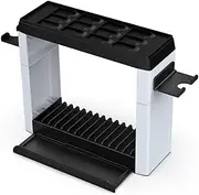 2023 Game Controller Organizer Game Storage Tower Stand, 27 Game Cards+15 Game Case Shelf for Nintendo Switch OLED
