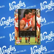 1995 Select AFL Series 2 Club Captains Card CC15 Paul Kelly Sydney Swans