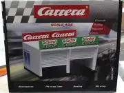 CARRERA 21104 PIT STOP LANE DOUBLE GARAGE NEW 1/24 1/32 SLOT CAR ACCESSORY