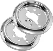 CAXUSD Gas Oven Knob Base for Barbecue Grill 2pcs Replacement BBQ Stove Handle Smooth Rotation