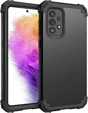 Back Case Cover Designed for Samsung Galaxy A73 5G Case,Three-in-one TPU+PC Protective Case Silicone Ultra Slim Shockproof Protective Phone Case, Military-Grade Drop Protection, Protective Phone Case