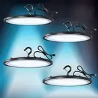 150W LED High Bay Lights with US Plug, 21000LM High Bay LED Shop Light, 5000K...