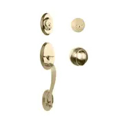 N2lok Somme Door Handle Double Cylinder with Egg Knob Entrance Set Box Pack
