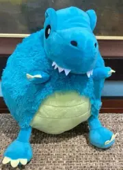 Squishable Plush Dinosaur T Rex Teal Stuffed Animal 12” Retired Soft New No Tags