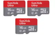 [Older Version] SanDisk 16GB 3-Pack Ultra microSDHC UHS-I Memory Card (3x16GB) -
