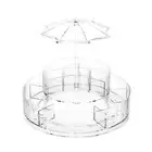 Clear Desktop Cosmetic Storage Box Home Bedroom Dormitory Lotion