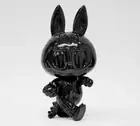 Dcon How2work Labubu ZIMOMO ST Black Kasing Lung Sofubi Soft Vinyl Figure New