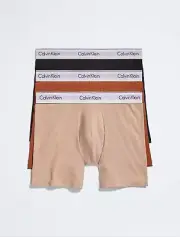 Calvin Klein Men's Boxer Brief 3-Pack CK Trunk Underwear Cotton BIG & TALL#36543