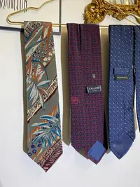 在飛比找Yahoo!奇摩拍賣優惠-vintage中古領帶CELINE