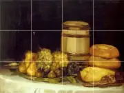 Tile Mural Art Francisco Goya Fruit Cask Kitchen Wall Backsplash Marble Ceramic