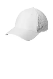##NE1020 New Era® - Stretch Mesh Cap WHITE L/XL