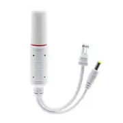 Portable 48V to 12V POE Splitter with Video Power Cable for IT Professionals