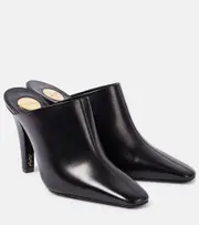 [Saint Laurent] Saint Laurent Jill 95 leather mules AU 7 black
