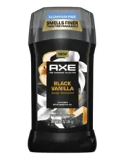 Axe Deodorant Stick, Black Vanilla, 72 Hours, Aluminum Free, 3 Oz.