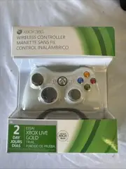 Xbox 360 Controller OEM Wireless White Original Authentic Brand New sealed Box