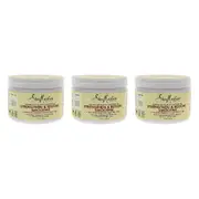 Shea Moisture Jamaican Black Castor Oil Strengthen and Restore Smoothie Cream by Shea Moisture for Unisex - 12 oz Cream - Pack of 3