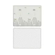 200/180CM Non-Slip Carpet Game Mat Foam Puzzle Pad Blanket
