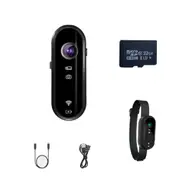 HD 1080P Mini Sports Camera with APP Wearable Action Video Recorder for Outdoor Sports Vlogging
