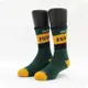 【FOOTER除臭襪】放克人生運動氣墊襪-男款-全厚底(ZH168L/XL-綠)