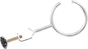 FELTECHELECTR Laboratory Clip Small Iron Ring for Flask Stand Chemical Experiment Equipment Easy to Use Labs Essential Test Equipment Accessory