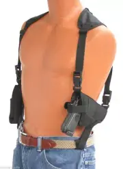 Pro-tech Deluxe Horizontal Shoulder Holster For CZ75 P-07 Duty Compact