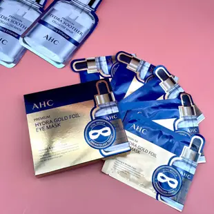 【妞妞妹】AHC  黑松露緊緻面膜 頂級水潤金箔眼膜 ahc面膜 眼膜 面膜 黑松露 韓國