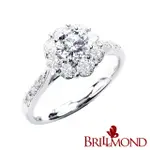 【BRILLMOND JEWELRY】GIA 50分 D/VS2 3EX NONE 燦爛永恆鑽戒(高規格GIA 50分無螢光主石)