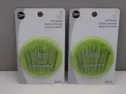 ( 2 ) DRITZ 25PC CRAFTING NEEDLES SET ( NEW ) ASSORTMENT