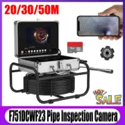 23mm Pipe Inspection Camera with WiFi DVR Video Endoscope Camera 1080P 7" Screen